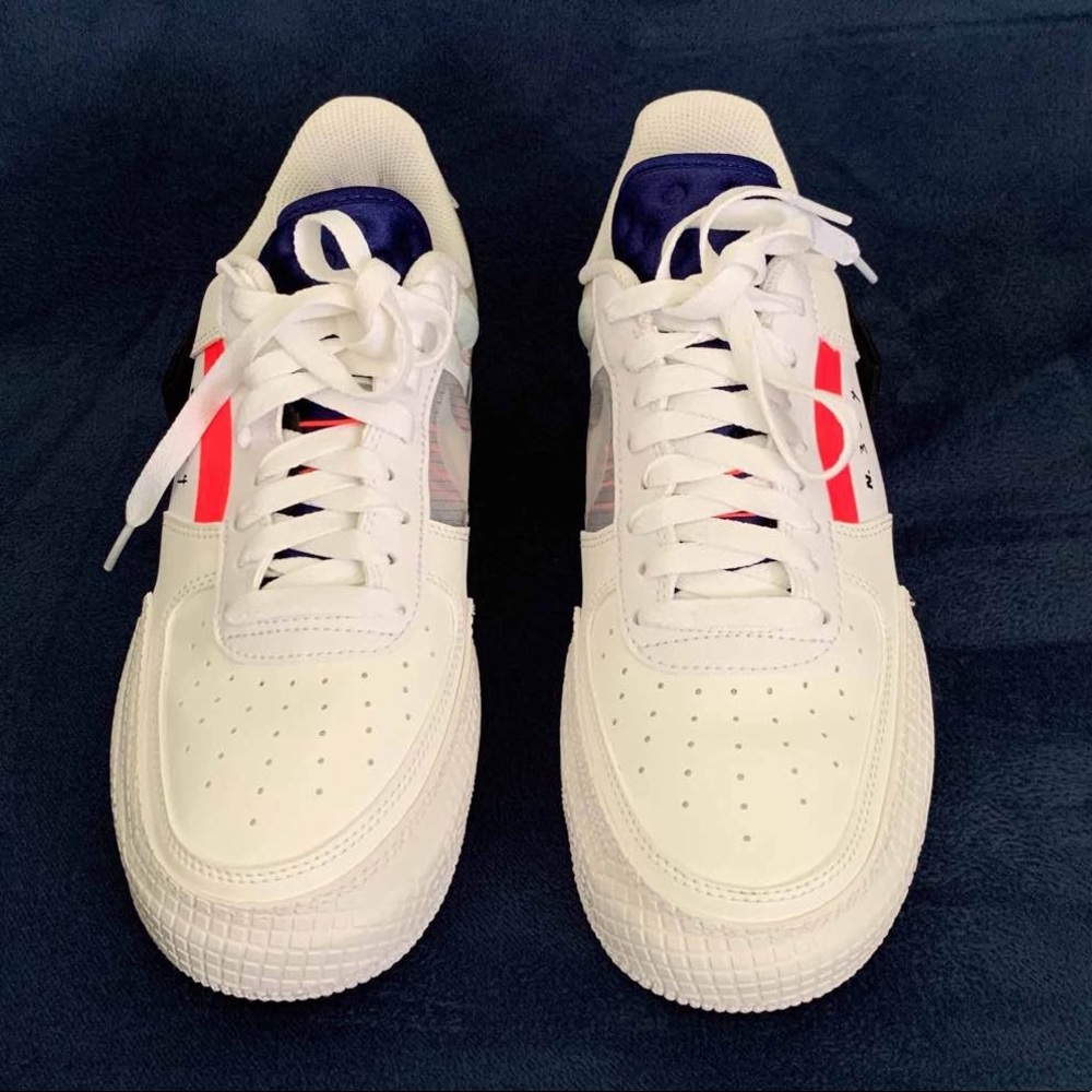 Nike Air Force 1 low drop type summit white